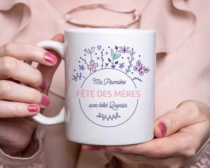 Mug personnalisé maman - Première Fête des Mères